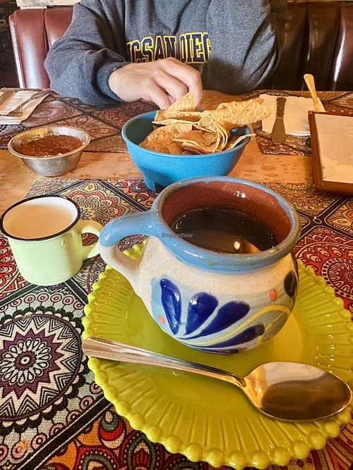 Decaf Coffee ☕️   at Hugo's Cocina  in San Diego