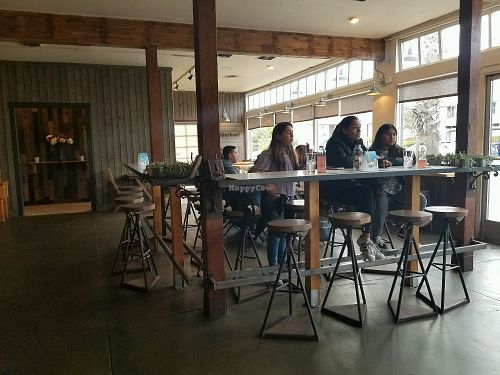 inside at Grains  in San Diego