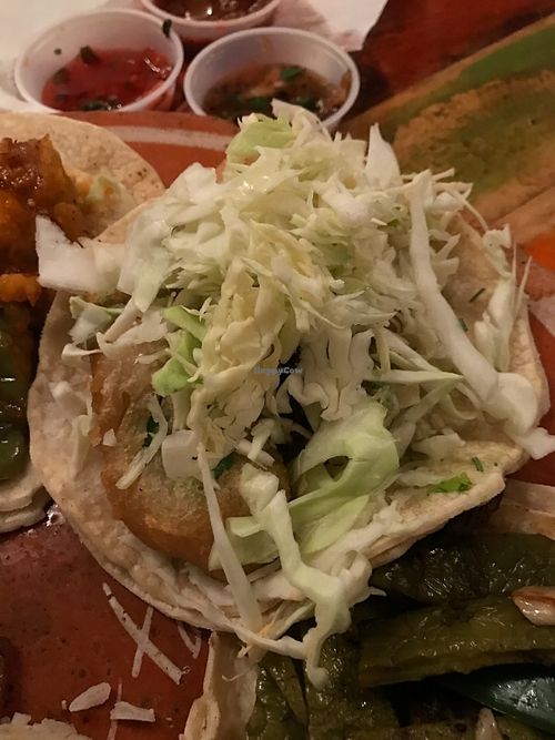 Mexica Ahuacatl taco at La Santisima - temporarily closed in Phoenix