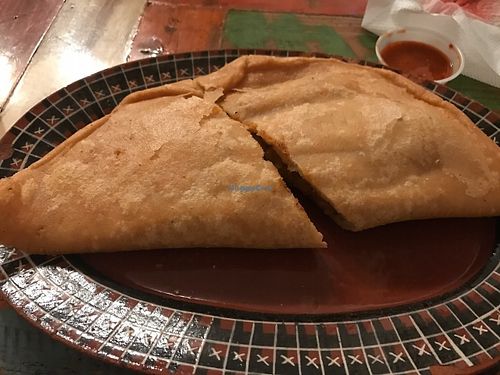 Guisada Tenoch Quesadilla (without the cheese) at La Santisima - temporarily closed in Phoenix