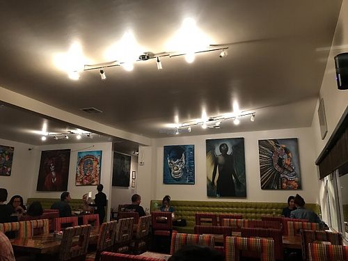 seating in the expanded area of the restaurant  at La Santisima - temporarily closed in Phoenix