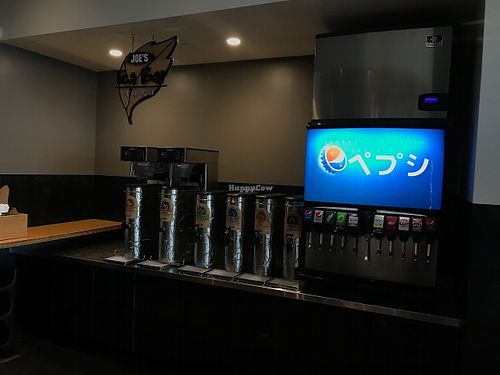beverage station at Tokyo Joe's in Scottsdale