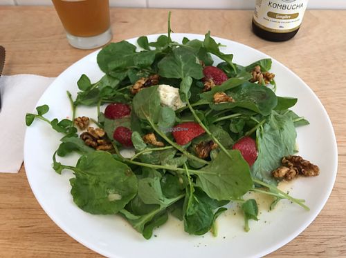 Salad as main dish at Laut in Sao Paulo