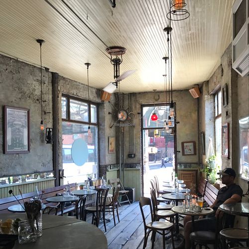 I can't photograph terrific folk music!!! at Bar Velo in Brooklyn