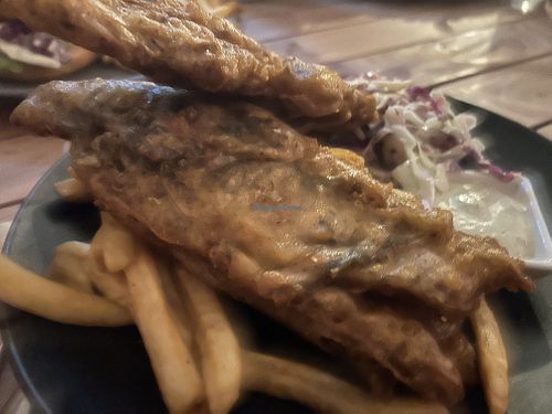 Fish and chips   at The Botanist in Wellington