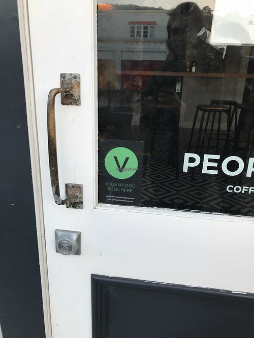 Vegan advertising at The Botanist in Wellington