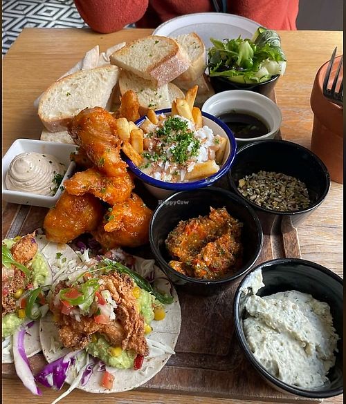 $55 platter - more food than two people could eat! at The Botanist in Wellington