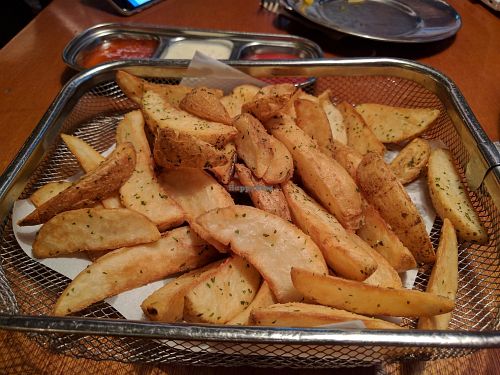 Potato wedges at Nine Road Pizzeria - 나인로드피제리아 강남점 in Seoul