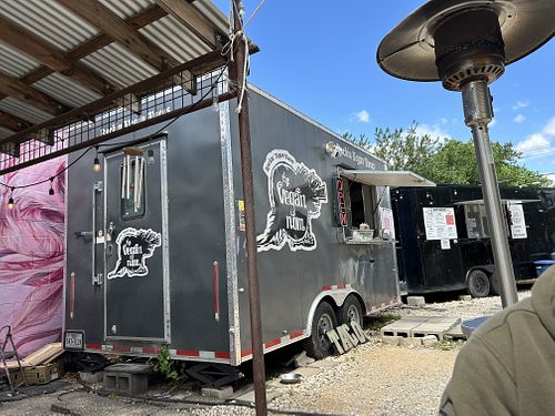 The truck   at The Vegan Nom - E Cesar Chavez  in Austin