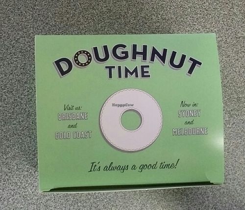 doughnut box at Doughnut Time - Clayfield in Brisbane