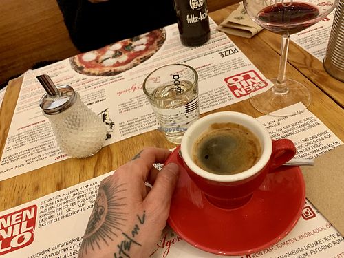 coffee at Antica Pizzeria Nennillo in Cologne