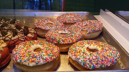 vegan doughnuts 3 at Doughnut Time - King George Square in Brisbane
