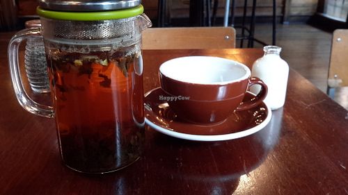 Loose leaf tea at Trof NQ in Manchester