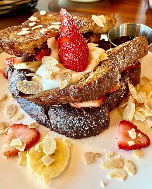 Stuffed French Toast  at The Wild Chive in Long Beach