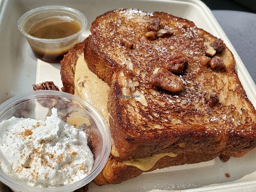 Special pumpkin french toast at The Wild Chive in Long Beach