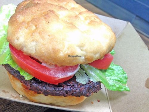 Black Bean Beet Burger at Branch Out in Paducah