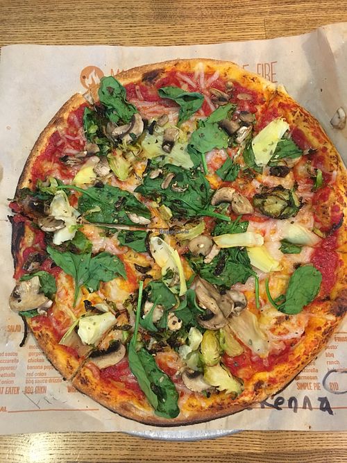 Blaze Pizza Mason Ohio Restaurant HappyCow