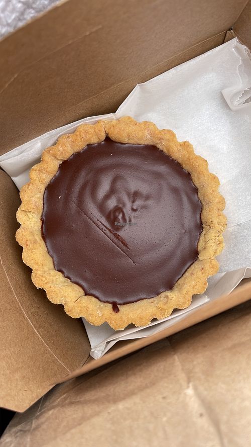 Chocolate ganache tartlet   at Demuth's Cookery School in Bath