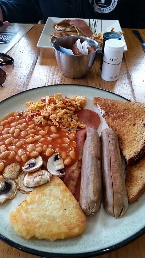 Sunday morning breakfast! at The Road Shack Cafe in Peacehaven