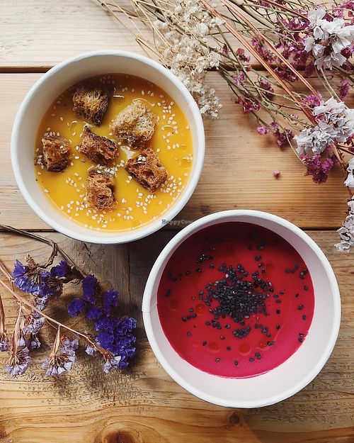 soups at La Granadilla in Forli