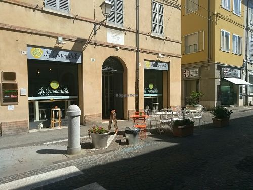from the street at La Granadilla in Forli