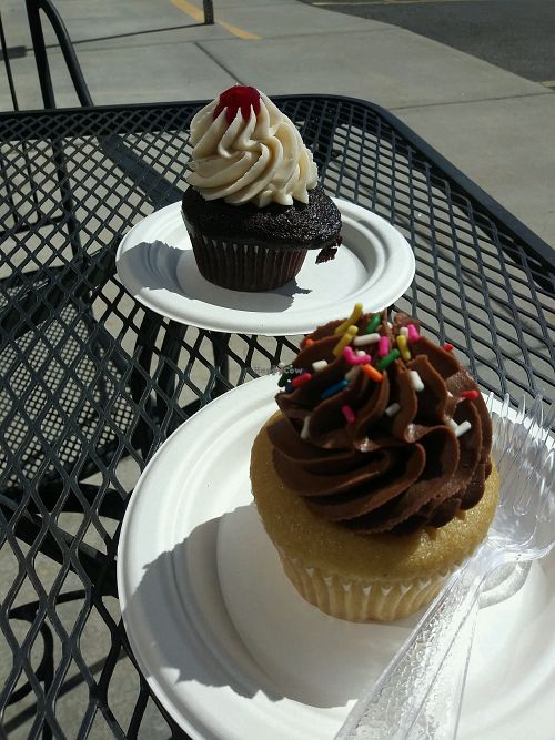 cupcakes at Sugar Rush Cupcakery in Boise