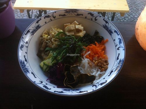Vegan bibimbap at Bada in Berlin