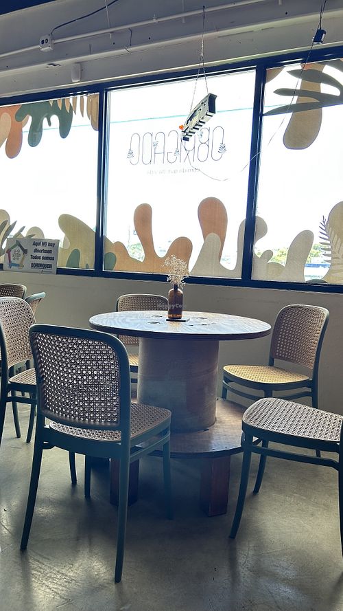   at Obrigado Cafe in San Juan