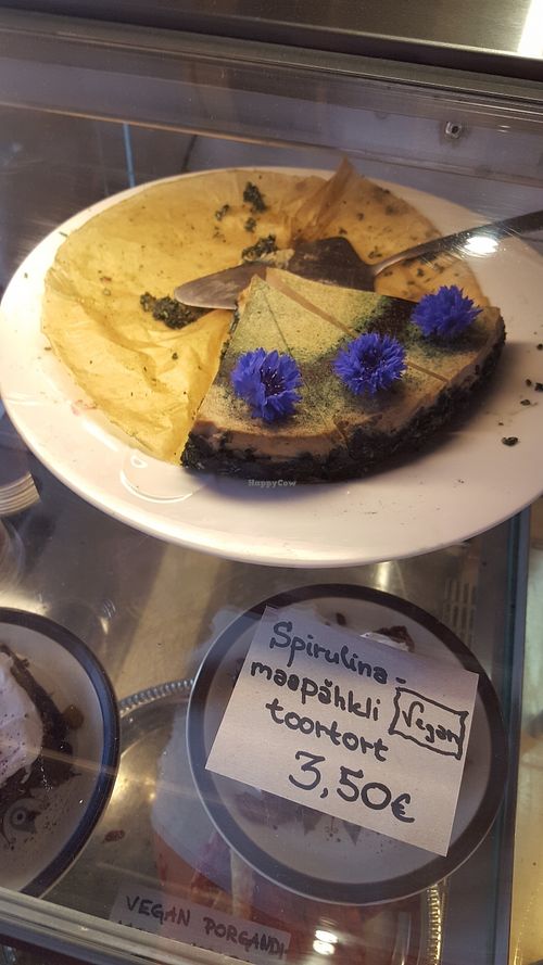 home made cakes at Beguta Taimetoidukohvik in Haapsalu