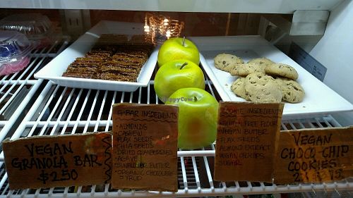 Vegan desserts at Frida's Cafe in Hammond