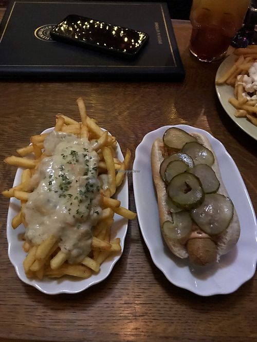 Curry Wurst at The Curly Cow in Witten