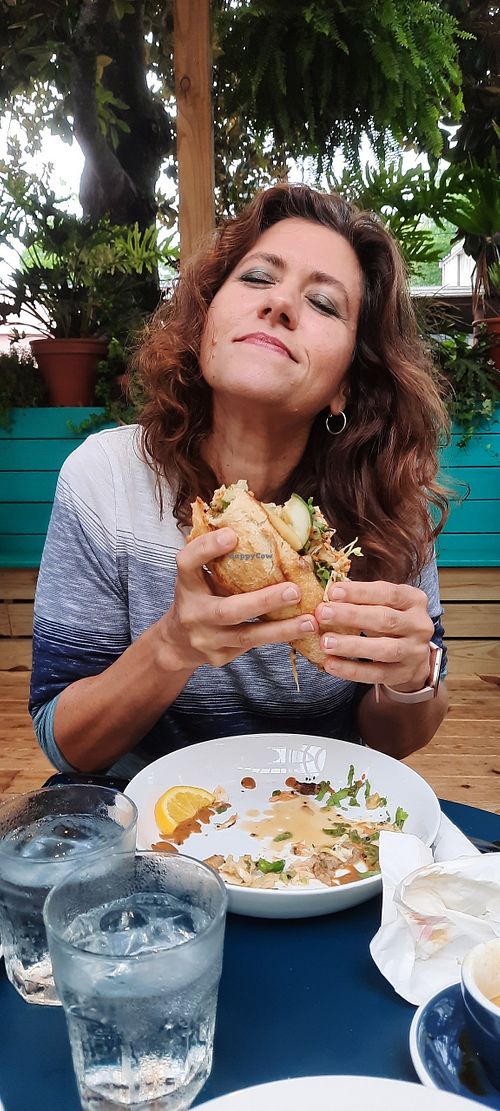 Delicious Bahn Mi sammy!! at Huriyali in Charleston