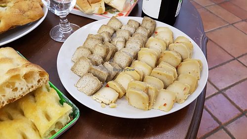 Cheese at Dall'Albero in Rome