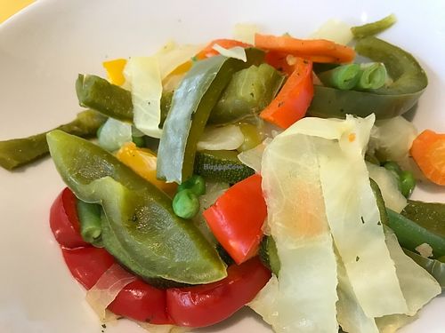 steamed veggies at Mr. Clou in Gottingen