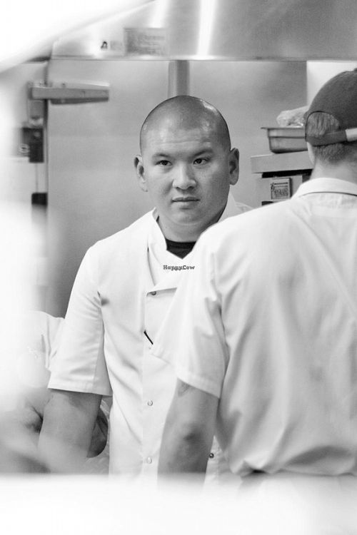 Chef / Owner David Lee at Nota Bene in Toronto