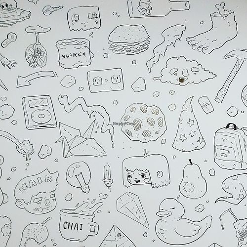 Wall Art at Moonlight Vulture in Chicago