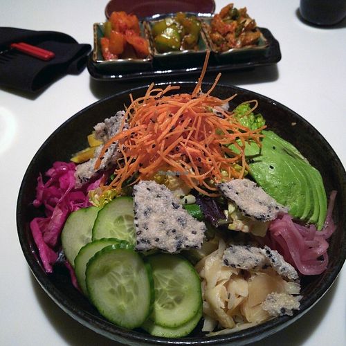 Salad at Slurping Turtle in Chicago