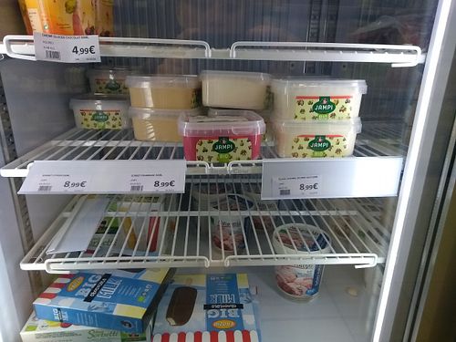 sorbets mostly vegan at natureO in Chanteloup-en-brie