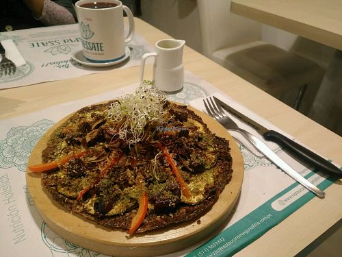 pizza raw at Espressate in Lima