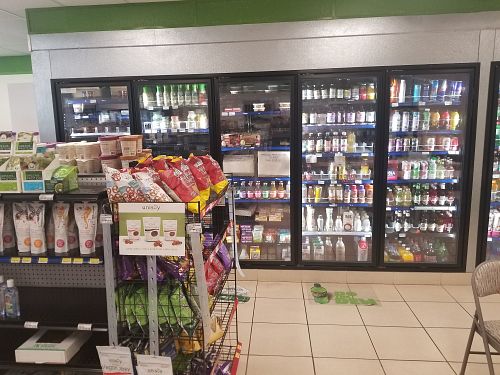 Inside at San Diego Vegan Market in San Diego