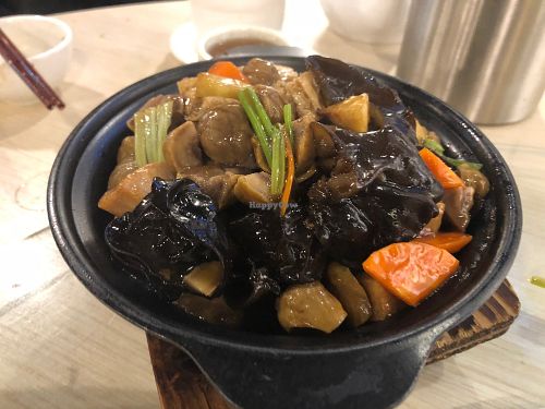 Stewed assorted vegetable at Family Vegetarian in New Territories