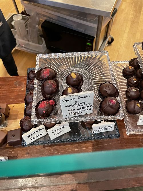 Vegan truffles  at Katherine Anne Confections in Chicago