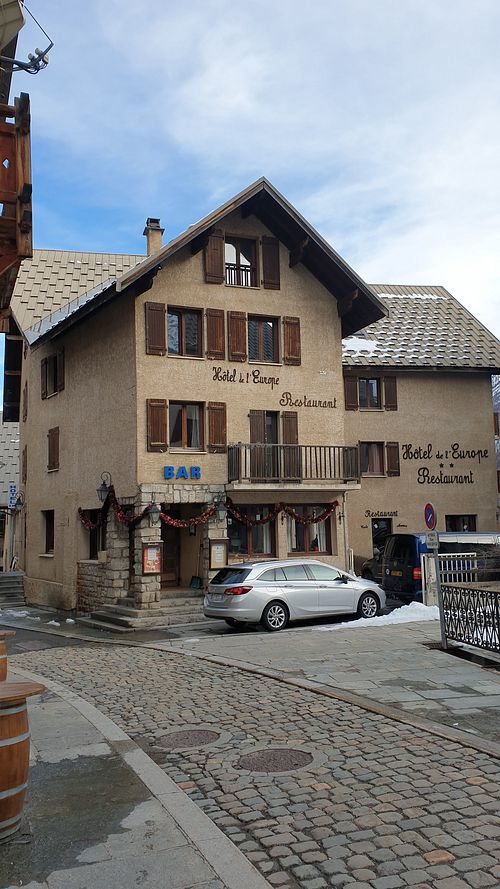 This cute family-run hotel at Hotel de l'Europe in Le Monetier-les-bains