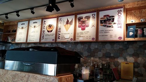 Menu at Acay - 까페 아사이 in Seoul