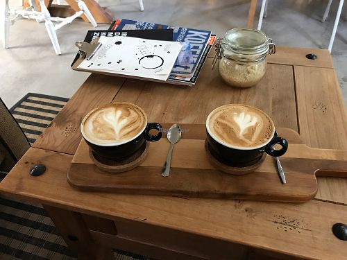 Perfect for coffee lovers at Koffiebar Sowieso in Breda