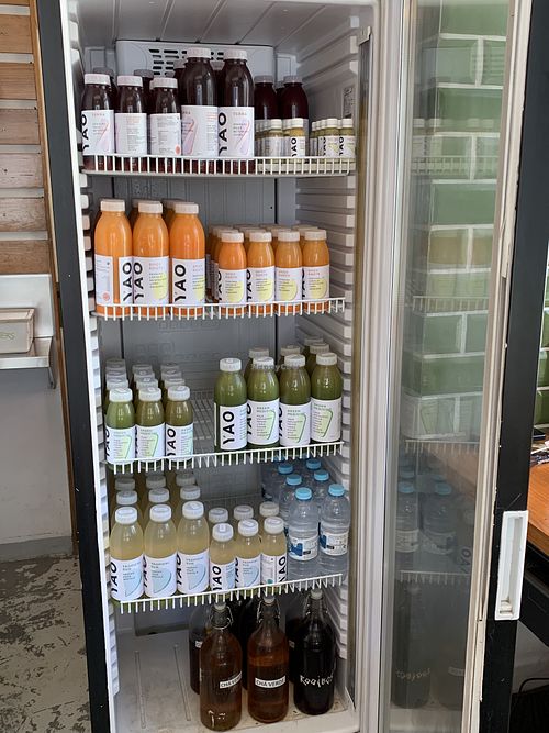 Juices at Yao Pressed Juicery in Lisbon