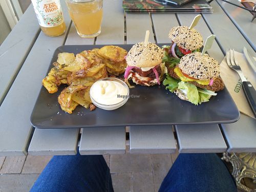 Micro menu at Cafe Kosmos in Odense