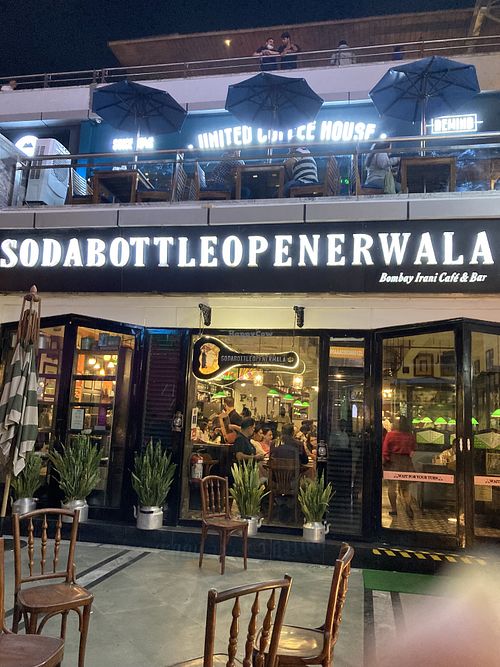 In the open mall  at Burma Burma in Gurgaon