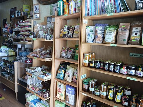 Shop interior at Ceres Herbolario in Sotillo De La Adrada