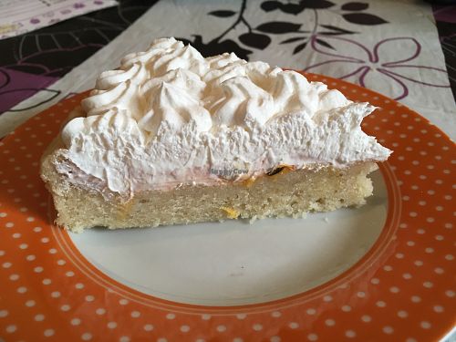 maracuya pie at La Cocina de Beterraga Rebelde in Valparaiso